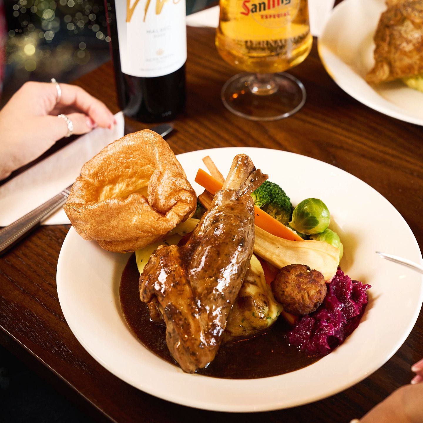 Christmas Day Lunch, Dinner & Dining at The Old Sun Inn in Buxton